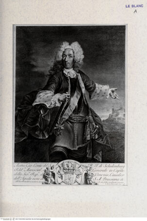 Vorderseite von Landesbildstelle Rheinland [http://creativecommons.org/publicdomain/mark/1.0/] Feldmarschall Graf von Schulenburg - , bh317694. Foto.