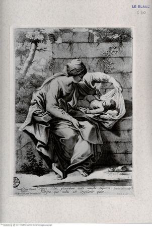 Vorderseite von Landesbildstelle Rheinland [http://creativecommons.org/publicdomain/mark/1.0/] Maria mit Kind - , bh317704. Foto.