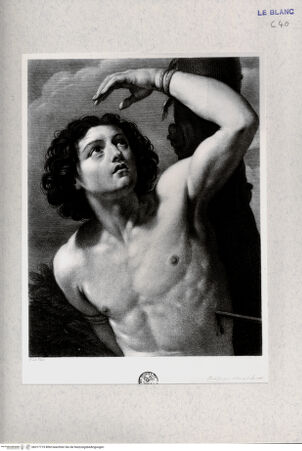 Vorderseite von Landesbildstelle Rheinland [http://creativecommons.org/publicdomain/mark/1.0/] Der Heilige Sebastian - , bh317719. Foto.