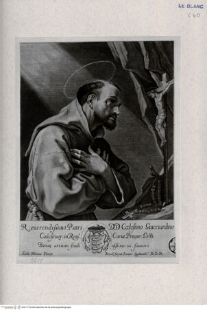 Vorderseite von Landesbildstelle Rheinland [http://creativecommons.org/publicdomain/mark/1.0/] Der Heilige Franziskus - , bh317723. Foto.