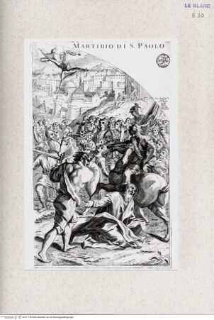 Vorderseite von Landesbildstelle Rheinland [http://creativecommons.org/publicdomain/mark/1.0/] MartyrienMartyrium des Heiligen Paulus - , bh317756. Foto.