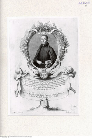 Vorderseite von Landesbildstelle Rheinland [http://creativecommons.org/publicdomain/mark/1.0/] Bildnis des Caesar Cajetan, Jesuit - , bh317768. Foto.