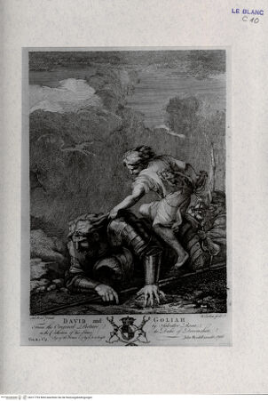 Vorderseite von Landesbildstelle Rheinland [http://creativecommons.org/publicdomain/mark/1.0/] David besiegt Goliath - , bh317793. Foto.