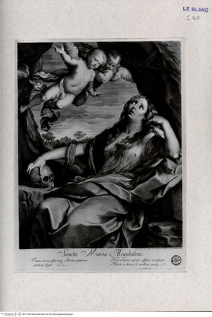 Vorderseite von Landesbildstelle Rheinland [http://creativecommons.org/publicdomain/mark/1.0/] Die Heilige Maria Magdalena - , bh317826. Foto.