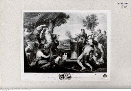 Vorderseite von Landesbildstelle Rheinland [http://creativecommons.org/publicdomain/mark/1.0/] Ein Opfer für Pan - , bh317853. Foto.