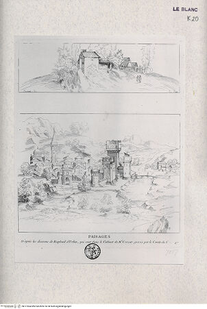 Vorderseite von Landesbildstelle Rheinland [http://creativecommons.org/publicdomain/mark/1.0/] Zwei Landschaften - , bh317864. Foto.