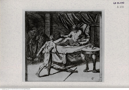 Vorderseite von Landesbildstelle Rheinland [http://creativecommons.org/publicdomain/mark/1.0/] Serie der biblischen Geschichten nach den Fresken der Loggien des VatikansIsaak und Esau - B. 20 - , bh317968. Foto.