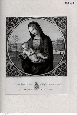 Vorderseite von Landesbildstelle Rheinland [http://creativecommons.org/publicdomain/mark/1.0/] Madonna mit Kind - , bh318025. Foto.
