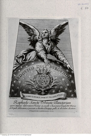 Vorderseite von Landesbildstelle Rheinland [http://creativecommons.org/publicdomain/mark/1.0/] Stichserie nach den Fresken der Chigi-Kapelle in Santa Maria del PopoloTitelblatt - Bl. 1 - , bh318042. Foto.