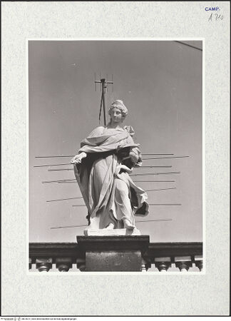 Vorderseite von ICCD [https://www.deutsche-digitale-bibliothek.de/content/lizenzen/rv-ez/] Tugenden Karls III von BourbonTugend - Frontalansicht, bh318721_recto. Foto.