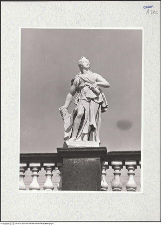 Vorderseite von ICCD [https://www.deutsche-digitale-bibliothek.de/content/lizenzen/rv-ez/] Tugenden Karls III von BourbonTugend - Frontalansicht, bh318725_recto. Foto.