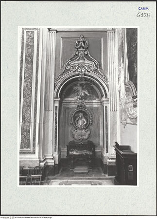 Vorderseite von Gabinetto Fotografico Nazionale [https://www.deutsche-digitale-bibliothek.de/content/lizenzen/rv-ez/] Denkmal Karls VI. von Österreich - Kapelle und Denkmal, bh318743_recto. Foto.