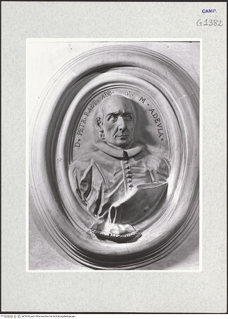 Vorderseite von ICCD [https://www.deutsche-digitale-bibliothek.de/content/lizenzen/rv-ez/] Porträt des Pietro Raetano - Gesamtansicht, bh318745_recto. Foto.