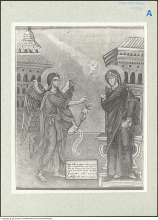 Vorderseite von Ashmolean Museum, Oxford [https://www.deutsche-digitale-bibliothek.de/content/lizenzen/rv-ez/] Die Verkündigung - , bh319263_recto. Foto.