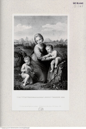 Vorderseite von Landesbildstelle Rheinland [http://creativecommons.org/publicdomain/mark/1.0/] Maria mit dem Kind und dem Johannesknaben - , bh319889. Foto.