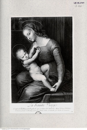 Vorderseite von Landesbildstelle Rheinland [http://creativecommons.org/publicdomain/mark/1.0/] Maria mit dem Kind (Madonna Orléans) - , bh319898. Foto.