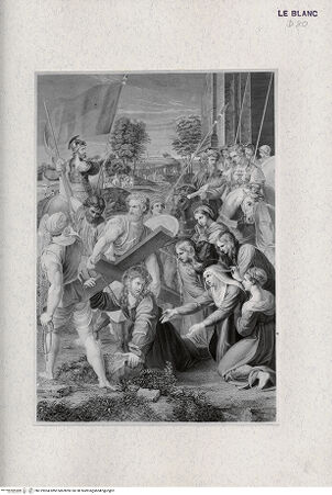 Vorderseite von Landesbildstelle Rheinland [http://creativecommons.org/publicdomain/mark/1.0/] Kreuztragung - , bh319904. Foto.