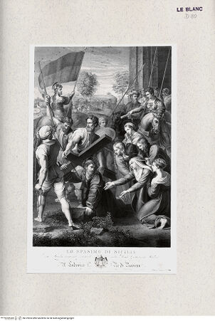 Vorderseite von Landesbildstelle Rheinland [http://creativecommons.org/publicdomain/mark/1.0/] Die Kreuztragung - , bh319905. Foto.