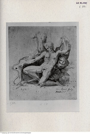 Vorderseite von Landesbildstelle Rheinland [http://creativecommons.org/publicdomain/mark/1.0/] Herakles und die Schlange - , bh319906. Foto.