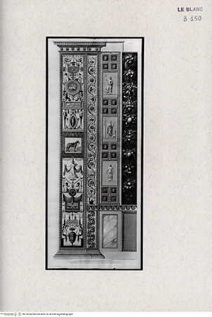Vorderseite von Landesbildstelle Rheinland [http://creativecommons.org/publicdomain/mark/1.0/] Loggie di Raffaele nel Vaticano (Arabesken)Bl. II der Arabesken des Vatikans (14 Bl.) - Teil I aus 'Loggie di Rafaele nel Vaticano' - , bh319964. Foto.
