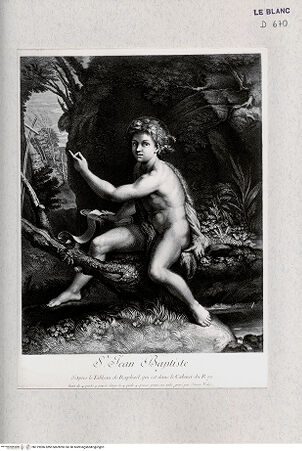 Vorderseite von Landesbildstelle Rheinland [http://creativecommons.org/publicdomain/mark/1.0/] Johannes der Täufer - , bh319986. Foto.