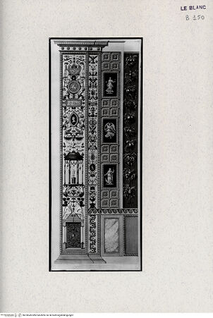 Vorderseite von Landesbildstelle Rheinland [http://creativecommons.org/publicdomain/mark/1.0/] Loggie di Raffaele nel Vaticano (Arabesken)Bl. XIII der Arabesken des Vatikans (14 Bl.) - Teil I aus 'Loggie di Rafaele nel Vaticano' - , bh320049. Foto.