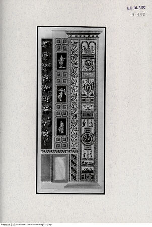 Vorderseite von Landesbildstelle Rheinland [http://creativecommons.org/publicdomain/mark/1.0/] Loggie di Raffaele nel Vaticano (Arabesken)Bl. XIV der Arabesken des Vatikans (14 Bl.) - Teil I aus 'Loggie di Rafaele nel Vaticano' - , bh320050. Foto.