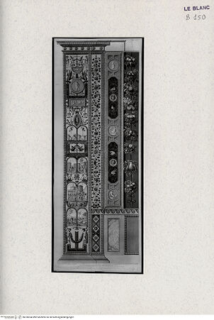 Vorderseite von Landesbildstelle Rheinland [http://creativecommons.org/publicdomain/mark/1.0/] Loggie di Raffaele nel Vaticano (Arabesken)Bl. VIII der Arabesken des Vatikans (14 Bl.) - Teil I aus 'Loggie di Rafaele nel Vaticano' - , bh320054. Foto.