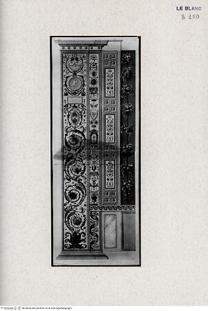 Vorderseite von Landesbildstelle Rheinland [http://creativecommons.org/publicdomain/mark/1.0/] Loggie di Raffaele nel Vaticano (Arabesken)Bl. IX der Arabesken des Vatikans (14 Bl.) - Teil I aus 'Loggie di Rafaele nel Vaticano' - , bh320055. Foto.