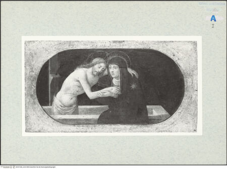 Vorderseite von Ashmolean Museum, Oxford [https://www.deutsche-digitale-bibliothek.de/content/lizenzen/rv-ez/] Christus im Grab, gestützt von der Jungfrau Maria - , bh321046_recto. Foto.