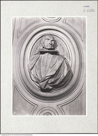 Vorderseite von ICCD [https://www.deutsche-digitale-bibliothek.de/content/lizenzen/rv-ez/] Porträt des Francesco Raetano - Gesamtansicht, bh321148_recto. Foto.