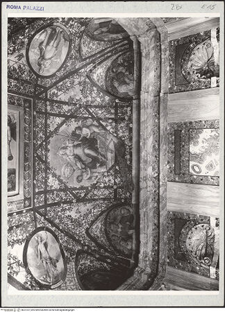 Vorderseite von ICCD [https://www.deutsche-digitale-bibliothek.de/content/lizenzen/rv-fz/] Apotheose des Federico Zuccari, Allegorien und Porträts der Familie ZuccariAllegorienzyklus und ZwickelfelderDie Weisheit (Sapientia) - , bh321257_recto. Foto.