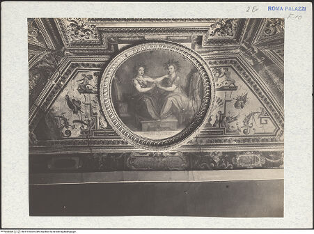 Vorderseite von ICCD [https://www.deutsche-digitale-bibliothek.de/content/lizenzen/rv-ez/] Allegorie der EheConcordia - , bh321378_recto. Foto.