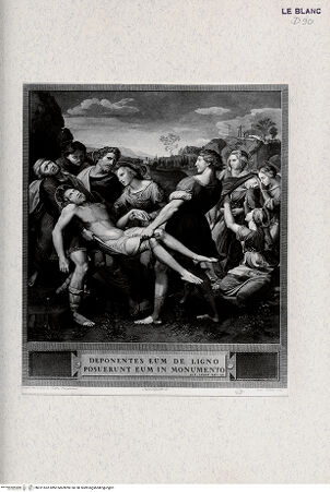 Vorderseite von Landesbildstelle Rheinland [http://creativecommons.org/publicdomain/mark/1.0/] Die Grablegung - , bh321552. Foto.