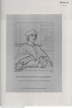Vorderseite von Landesbildstelle Rheinland [http://creativecommons.org/publicdomain/mark/1.0/] Kardinal Antonio Ciocchi del Monte - , bh321556. Foto.