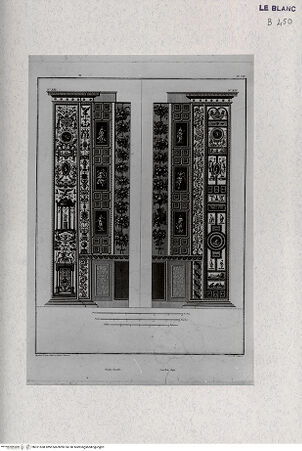 Vorderseite von Landesbildstelle Rheinland [http://creativecommons.org/publicdomain/mark/1.0/] Stichfolge nach den Arabesken der Loggien des VatikanBlatt VII - , bh321558. Foto.