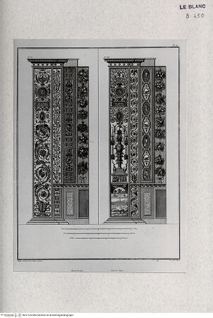 Vorderseite von Landesbildstelle Rheinland [http://creativecommons.org/publicdomain/mark/1.0/] Stichfolge nach den Arabesken der Loggien des VatikanBlatt IV - , bh321579. Foto.