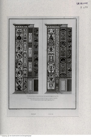 Vorderseite von Landesbildstelle Rheinland [http://creativecommons.org/publicdomain/mark/1.0/] Stichfolge nach den Arabesken der Loggien des VatikanBlatt VI - , bh321584. Foto.