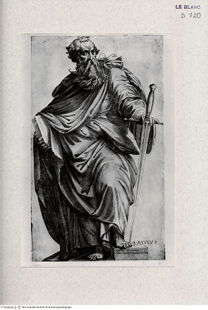 Vorderseite von Landesbildstelle Rheinland [http://creativecommons.org/publicdomain/mark/1.0/] Der heilige Paulus - , bh321604. Foto.