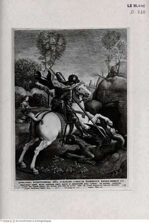 Vorderseite von Landesbildstelle Rheinland [http://creativecommons.org/publicdomain/mark/1.0/] Der heilige Georg - , bh321605. Foto.