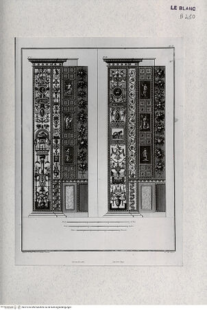 Vorderseite von Landesbildstelle Rheinland [http://creativecommons.org/publicdomain/mark/1.0/] Stichfolge nach den Arabesken der Loggien des VatikanBlatt II - , bh321610. Foto.