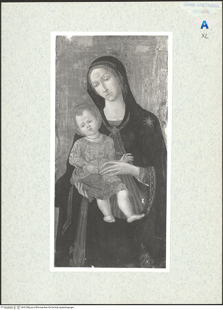 Vorderseite von Ashmolean Museum, Oxford [https://www.deutsche-digitale-bibliothek.de/content/lizenzen/rv-ez/] Madonna und Kind - , bh321689_recto. Foto.