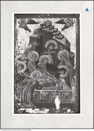 Vorderseite von Metropolitan Museum of Art, New York [https://www.deutsche-digitale-bibliothek.de/content/lizenzen/rv-ez/] Die Grablegung Christi - , bh321876_recto. Foto.