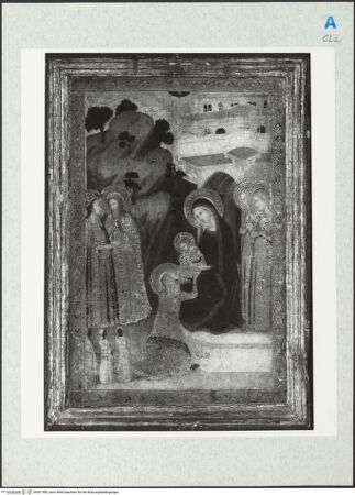 Vorderseite von Metropolitan Museum of Art [https://www.deutsche-digitale-bibliothek.de/content/lizenzen/rv-ez/] Die Anbetung des Christuskindes - , bh321985_recto. Foto.