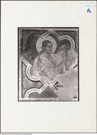 Vorderseite von National Gallery London [https://www.deutsche-digitale-bibliothek.de/content/lizenzen/rv-ez/] Ein Evangelist - , bh322224_recto. Foto.