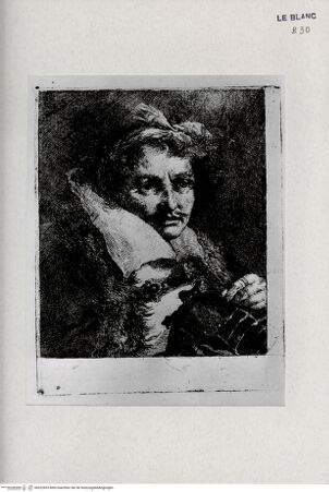 Vorderseite von Landesbildstelle Rheinland [http://creativecommons.org/publicdomain/mark/1.0/] Mann mit Schnurrbart (aus der Folge von 32 Blatt 'Raccolta di teste') - , bh322833. Foto.