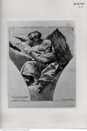 Vorderseite von Landesbildstelle Rheinland [http://creativecommons.org/publicdomain/mark/1.0/] Die vier EvangelistenDer Evangelist Matthäus (Blatt 1) - , bh322836. Foto.