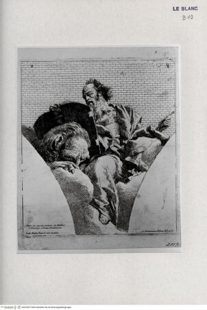 Vorderseite von Landesbildstelle Rheinland [http://creativecommons.org/publicdomain/mark/1.0/] Die vier EvangelistenDer Evangelist Marcus (Blatt 2) - , bh322837. Foto.