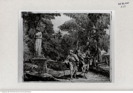 Vorderseite von Landesbildstelle Rheinland [http://creativecommons.org/publicdomain/mark/1.0/] Die Flucht nach ÄgyptenBlatt 22 - , bh322844. Foto.