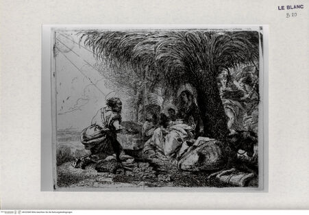 Vorderseite von Landesbildstelle Rheinland [http://creativecommons.org/publicdomain/mark/1.0/] Die Flucht nach ÄgyptenBlatt 19 - , bh322849. Foto.